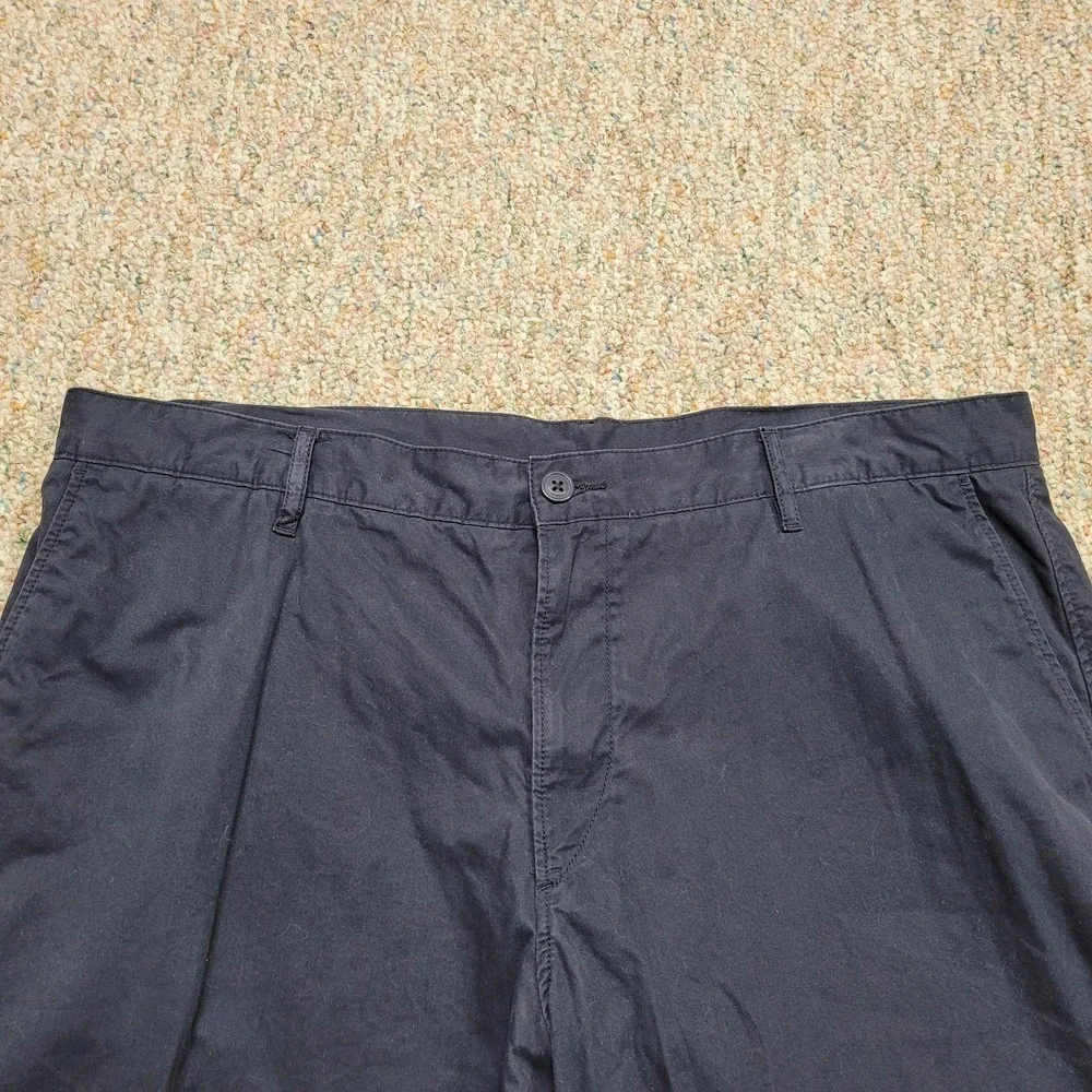 Lacoste Shorts Mens 40 Black‎ Classic Fit Chino Twill Cotton Golf Preppy Casual